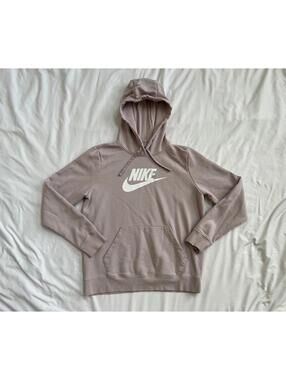 Nike women’s size medium dusty lavender pullover hoodie